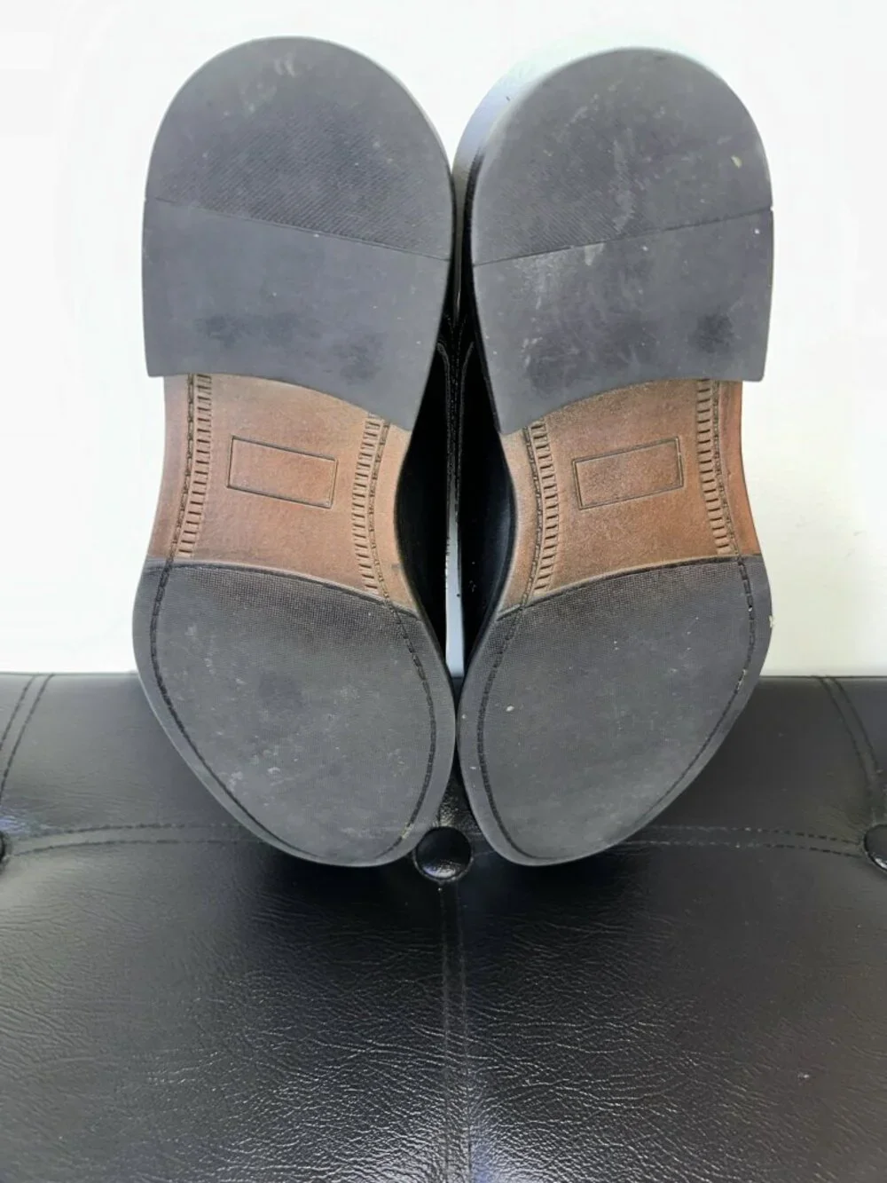 Stafford Cap Toe Leather Black